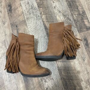 Steve Madden Fringe Boots
